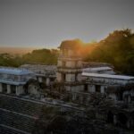 La cubierta del Palacio de Palenque estuvo pintada en color rojo, confirman restauradores